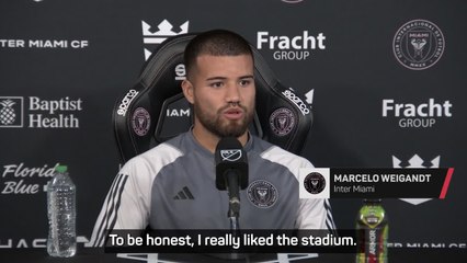 Playing with Messi is wonderful for my career -Weigandt