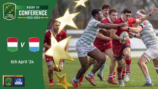 HUNGARY v LUXEMBOURG - RUGBY EUROPE CONFERENCE 2023-2024