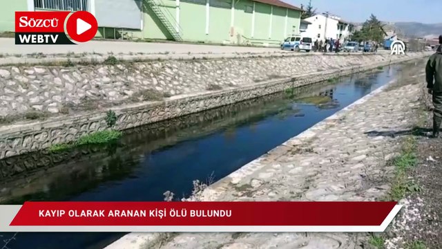 Kayıp olarak aranan yaşlı adam derede ölü bulundu