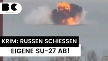Krim: Russen schießen eigenen Kampfjet ab