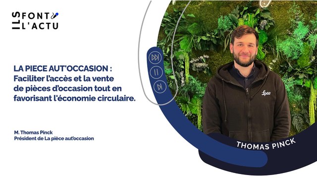 LA PIECE AUT'OCCASION : Faciliter l’accès et la vente de pièces d’occasion tout en favorisant l'économie circulaire.