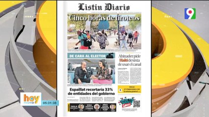 Titulares de prensa dominicana martes 02 de abril 2024 | Hoy Mismo