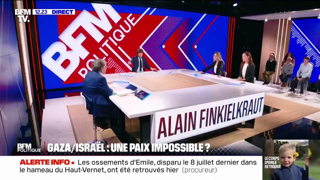 Mort d'Emilie : Alain Fienkielkraut interrompu en plein direct par Benjamin Duhamel sur BFMTV
