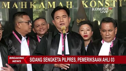 Klarifikasi Yusril saat Ahli Ganjar-Mahfud Ungkit Pernyataanya Soal Gibran Maju Pilpres