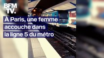 Paris: une femme accouche dans la ligne 5 du métro à l'arrêt Gare du Nord