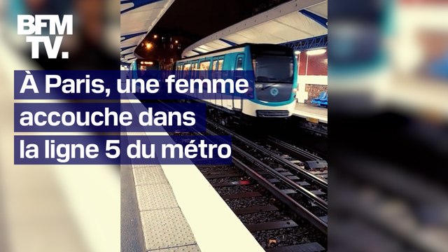 Paris: une femme accouche dans la ligne 5 du métro à l'arrêt Gare du Nord