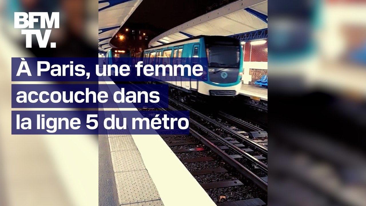 Paris: une femme accouche dans la ligne 5 du métro à l'arrêt Gare du Nord