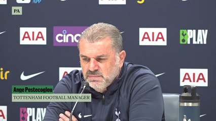 West Ham vs Tottenham: Ange Postecoglou press conference