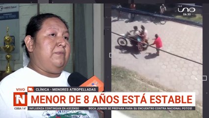 Una de las menores atropelladas está estable en la clínica