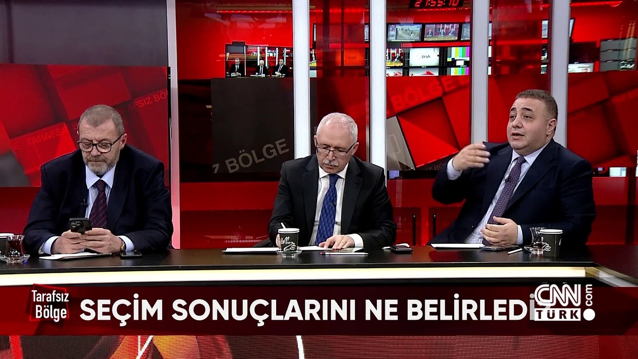 Hakan Bayrakçı'nın "31 Mart" yorumu ve madde madde seçim sonuçları analizi Tarafsız Bölge'de ekrana geldi
