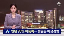 인턴 90% 미등록…서울대병원 ‘비상경영’ 선언