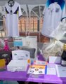 Raffle prizes collected to raise money for Sepsis Research FEAT