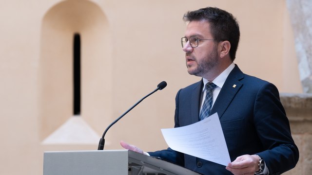 Aragonès lanza su plan de referéndum: ¿Quiere que Cataluña sea un Estado independiente?