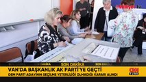Van'da başkanlık AK Parti'ye geçti
