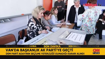 Van'da başkanlık AK Parti'ye geçti