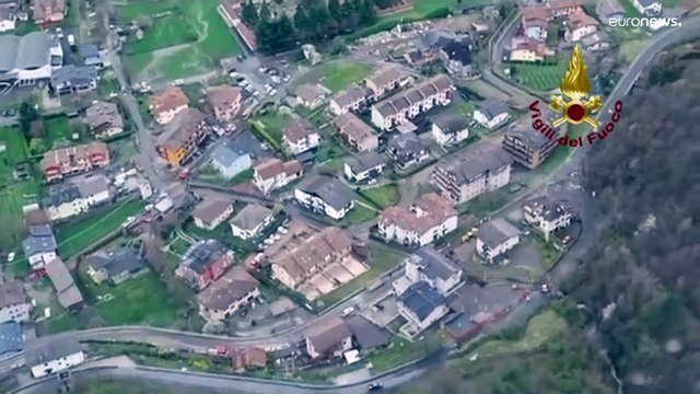 الفيضانات والانهيارات الأرضية تجبر السلطات الإيطالية على إجلاء السكان من لومباردي