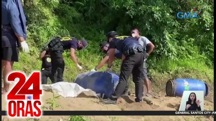2 bangkay, natagpuan sa mga drum | 24 Oras