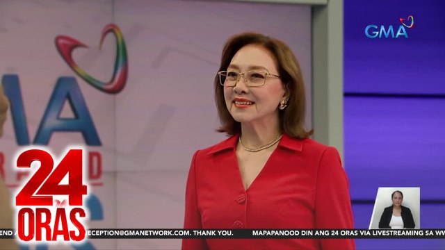 24 Oras anchor Mel Tiangco, muling pumirma ng kontrata sa GMA Network | 24 Oras