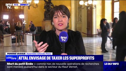 Déficit public: Gabriel Attal envisage de faire des propositions sur la taxation des superprofits