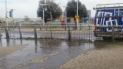 Newhaven ring road water leak