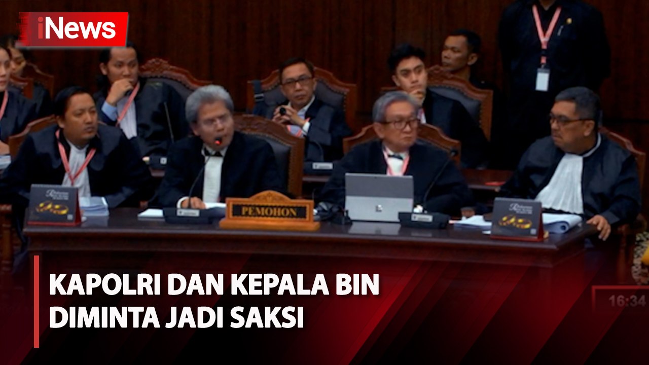 Tim Ganjar-Mahfud Usul Kapolri Jadi Saksi di Sidang MK, Tim Prabowo-Gibran Balas Minta Hadirkan Kepala BIN
