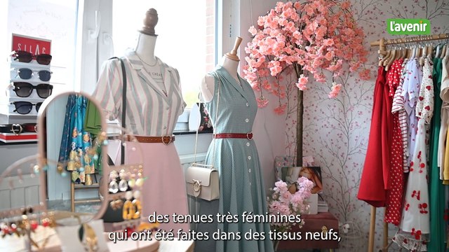 Marie-Sophie habille les femmes à la mode des années 40 et 50