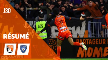Résumé - J30 - LAVAL / BASTIA (1-2) - 2023/2024