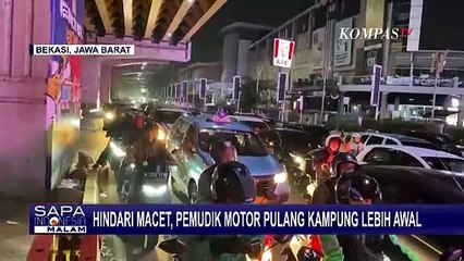Hindari Macet, Pemudik Motor Pulang Kampung Lebih Awal
