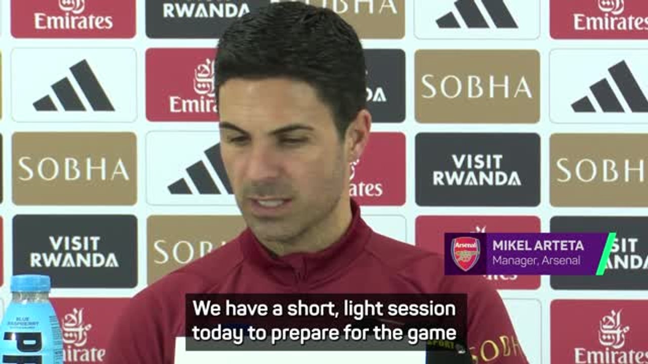 Arteta gives fitness update on Saka, Martinelli...