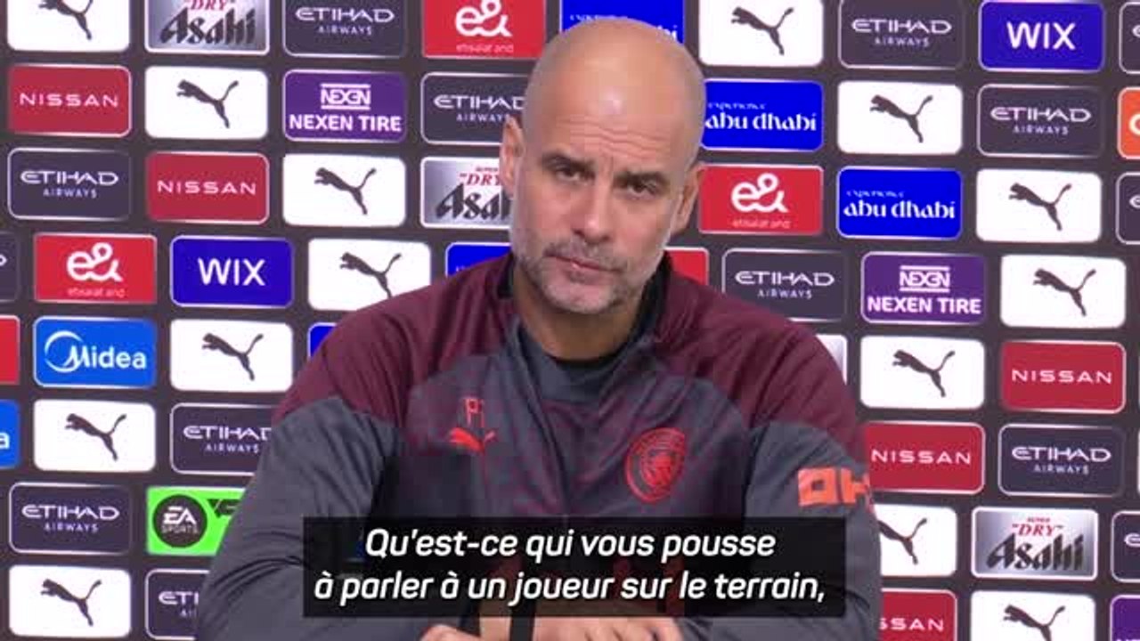Man. City - Guardiola : “Je le fais pour les caméras, pour mon ego”