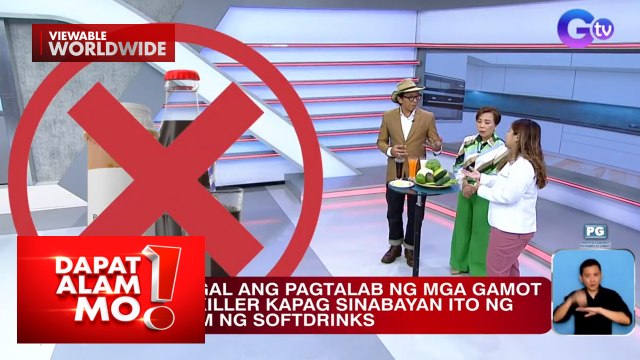 Mga pagkaing hindi maaaring pagsabayin sa ilang gamot, alamin | Dapat Alam Mo!