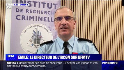Mort d'Émile: "Les recherches de corps sont toujours des opérations extrêmement délicates et complexes", indique François Heulard (IRCGN)