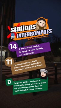 Les stations fermées cette année