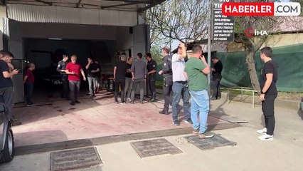 Oto yıkama dükkanına silahlı saldırı: 1 yaralı