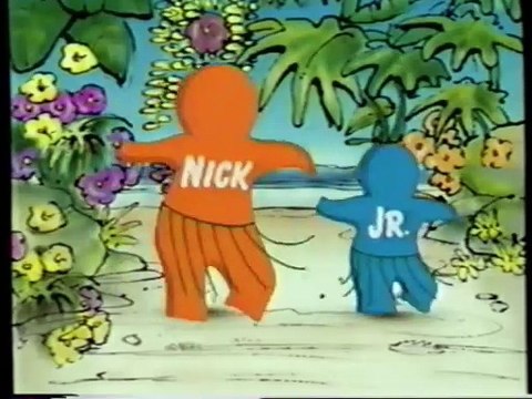 Nick Jr Face Promos Gullah Gullah Island Night & Day 1995 VHS