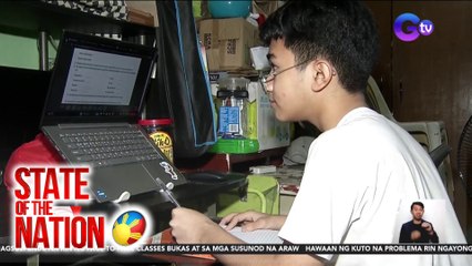 Mga estudyante sa Quezon City, sa bahay muna nagklase alinsunod sa utos ng LGU bunsod ng matinding init | SONA