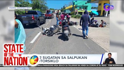 1 patay, 2 sugatan sa salpukan ng 2 motorsiklo | SONA