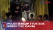 Detik-Detik Polisi Sergap Truk Box Berisi 11 Kg Ganja di Lampung