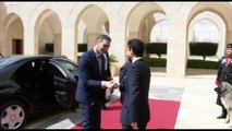 Il re Abdallah di Giordania ha accolto ad Amman il premier spagnolo Sànchez