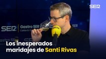 Los inesperados maridajes de Santi Rivas: pizza, Cheetos, fuet...