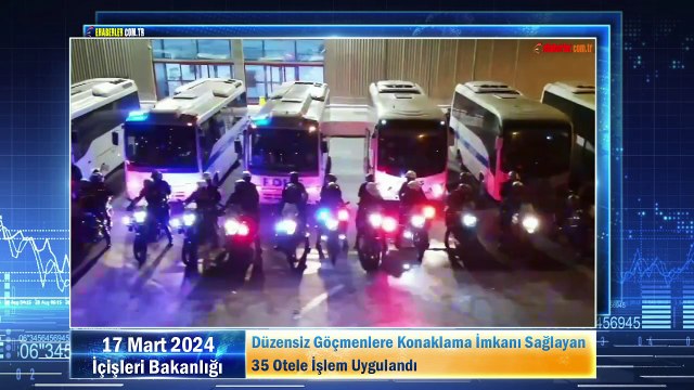 Düzensiz Göçmenlere Konaklama İmkanı Sağlayan 35 Otele İşlem Uygulandı