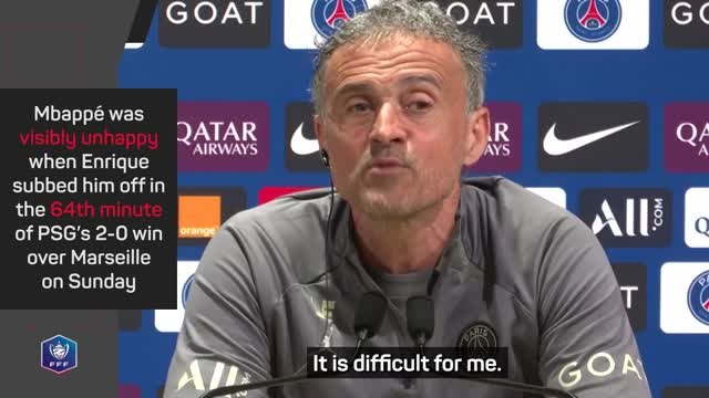 Enrique accuses journalists of 'lies' about Mbappe
