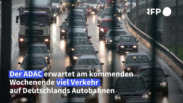 ADAC warnt vor Staus am Wochenende - Ferienende in acht Bundesländern