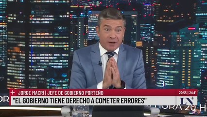 Jorge Macri: "Quiero ayudar para que al Gobierno le vaya bien"
