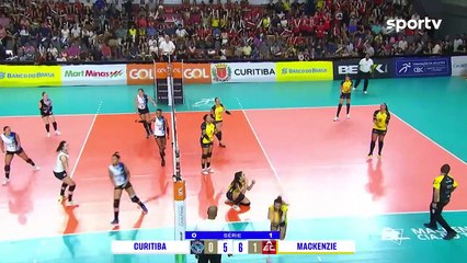 MACKENZIE 3 X 0 CURITIBA - MELHORES MOMENTOS - SEMIFINAL SUPERLIGA B FEMININA 2024
