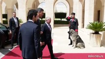 Il re Abdallah di Giordania ha accolto ad Amman il premier spagnolo S?nchez