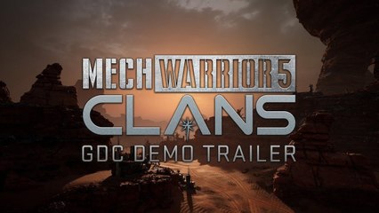 Tráiler GDC 2024 de MechWarrior 5: Clans