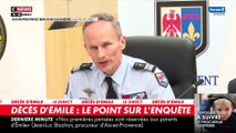 Disparition d'Emile : Le procureur d’Aix-en-Provence a tenu un point presse le 2 avril 2024