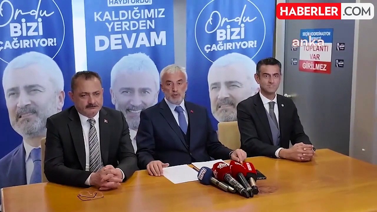 İYİ Parti Ordu Belediye Başkan Adayı Enver Yılmaz Oy Sayımında Haksızlığa Uğradığını İddia Etti