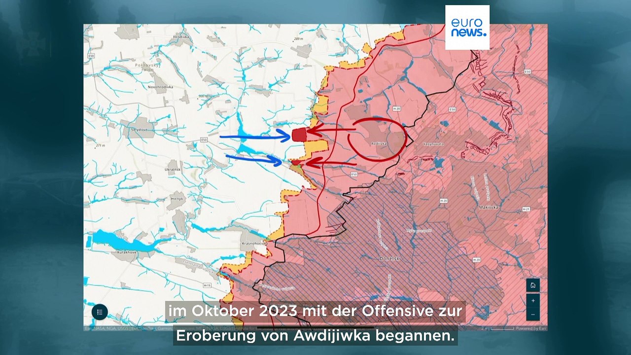 Knapp 50 russische Panzer: Größter Panzerangriff bislang in Donezk